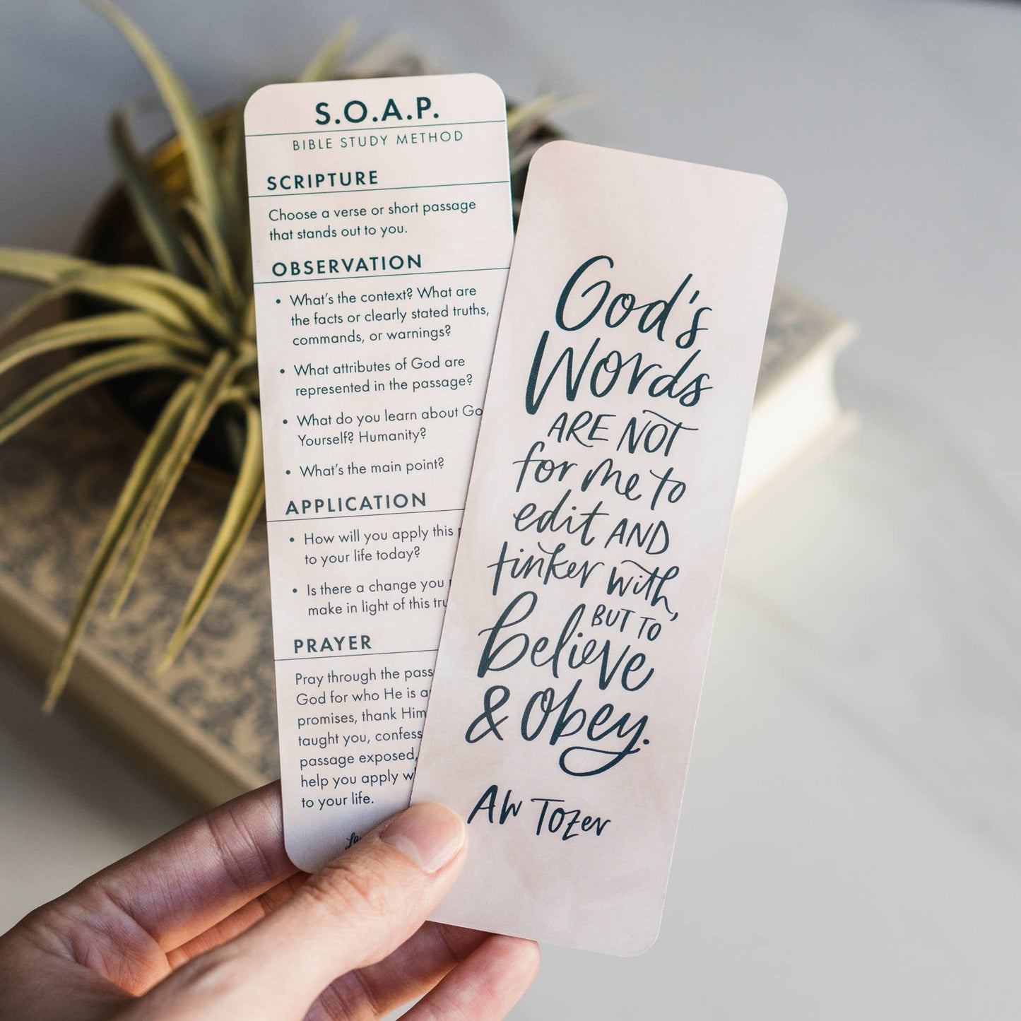 SOAP Bible Study Bookmark