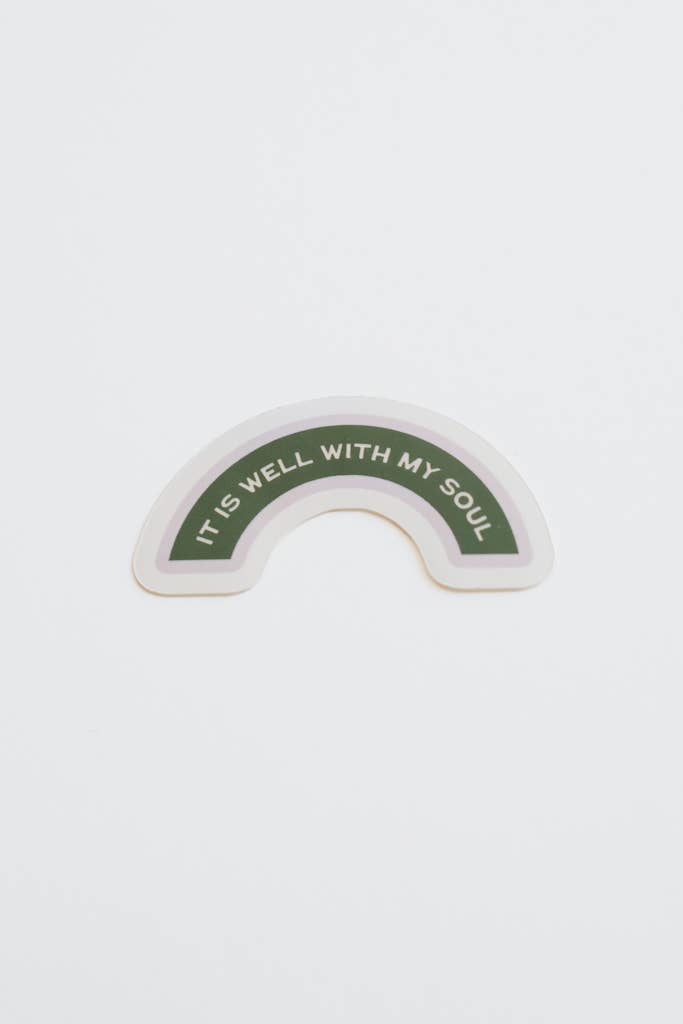 It is Well With My Soul Decal