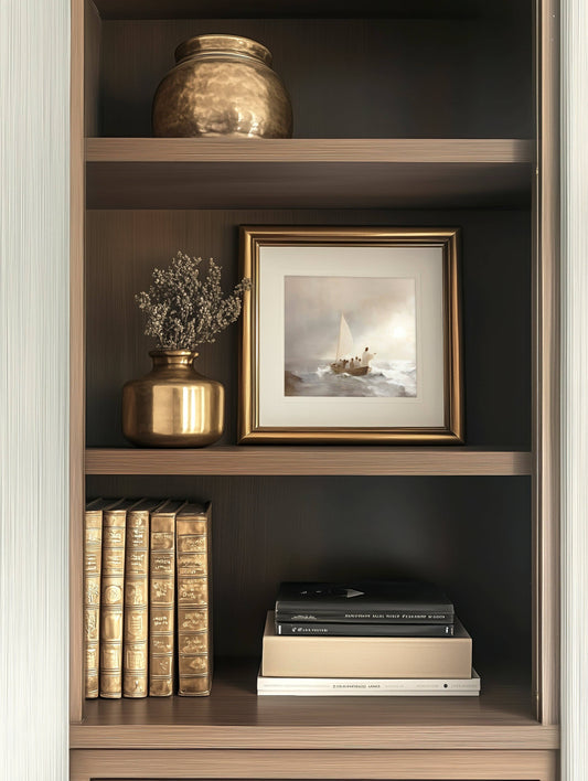 Jesus Calms The Storm - Print