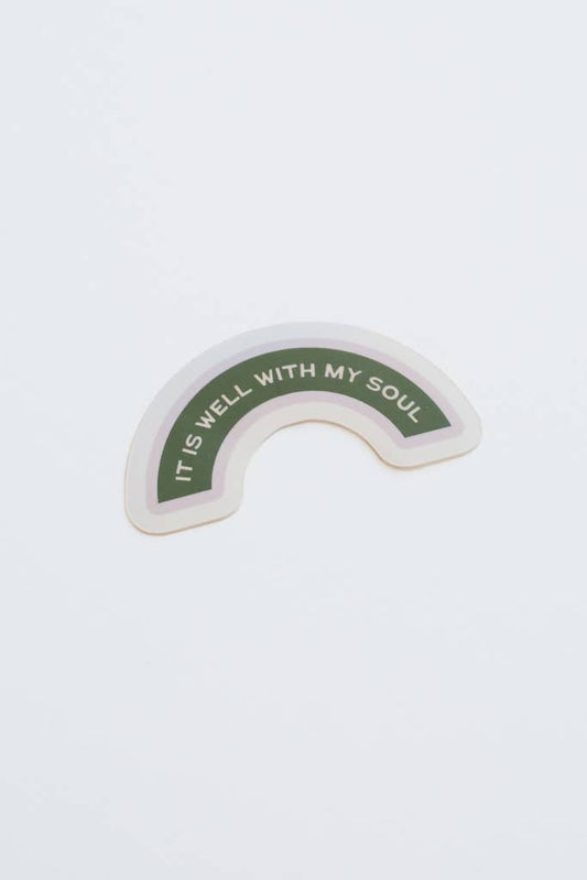 It is Well With My Soul Decal