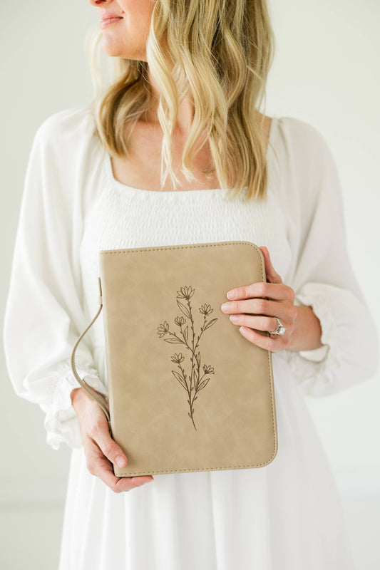 Floral Bible Cover/Case