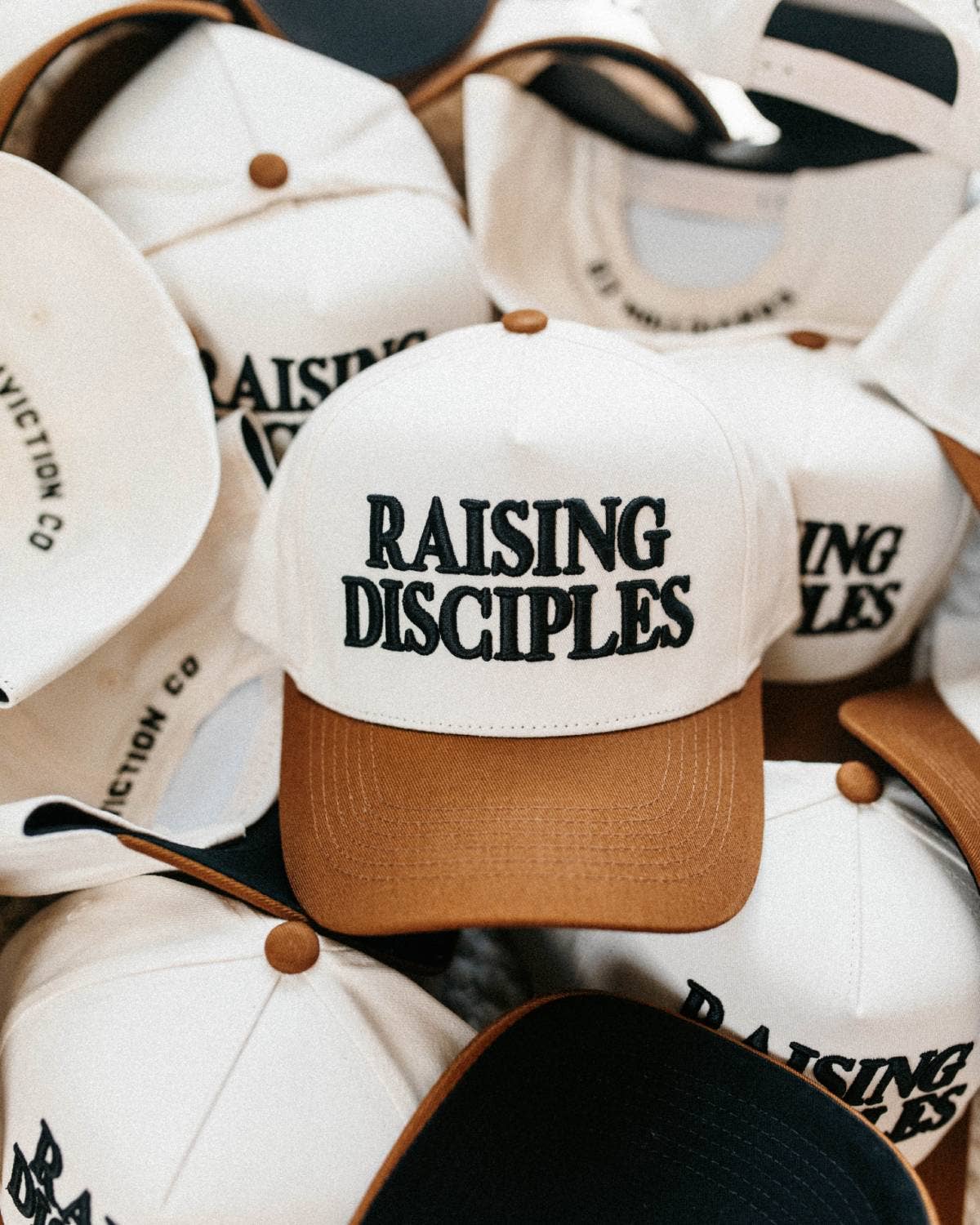Raising Disciples Hat Brown & Black
