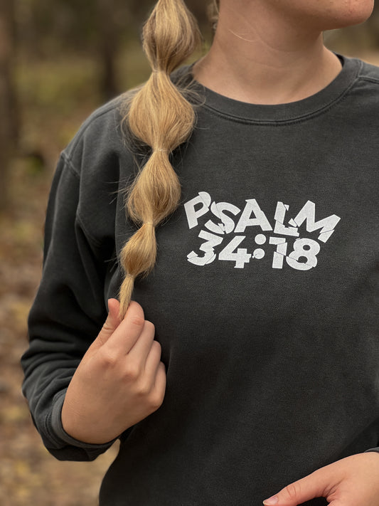 NEVER TOO BROKEN CREWNECK