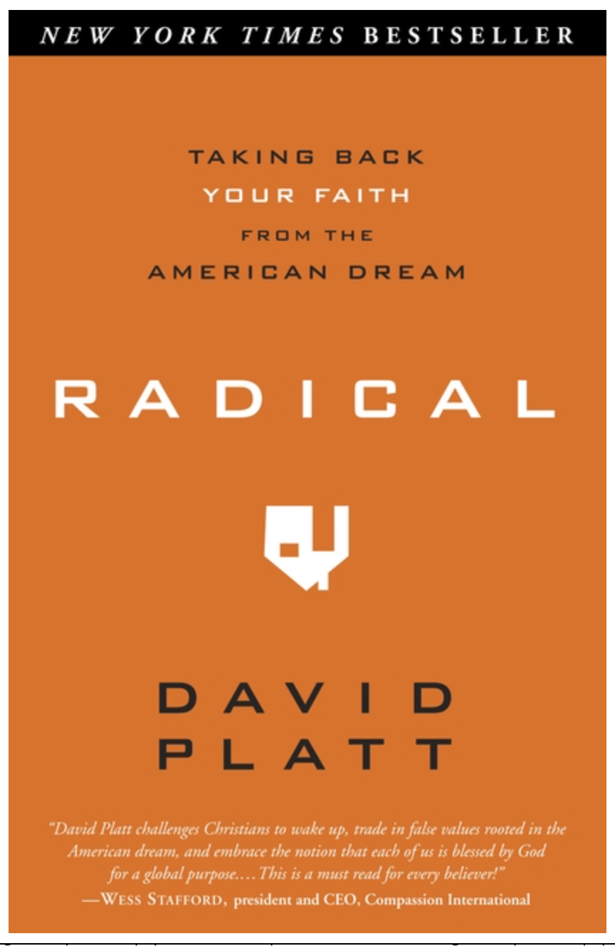 Radical: Taking Back Your Faith from the American Dream
