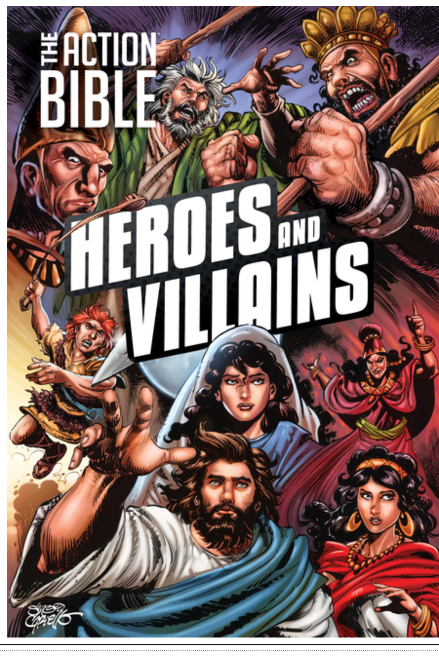 The Action Bible: Heroes and Villains