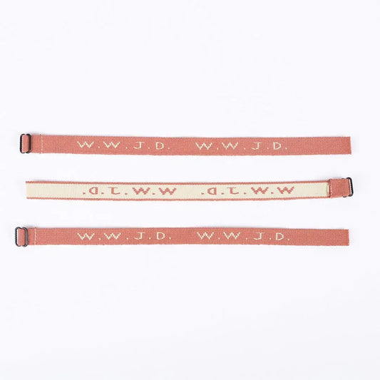 Bracelet - WWJD Terracotta