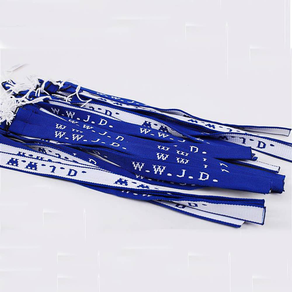 Bracelet - WWJD Royal Blue