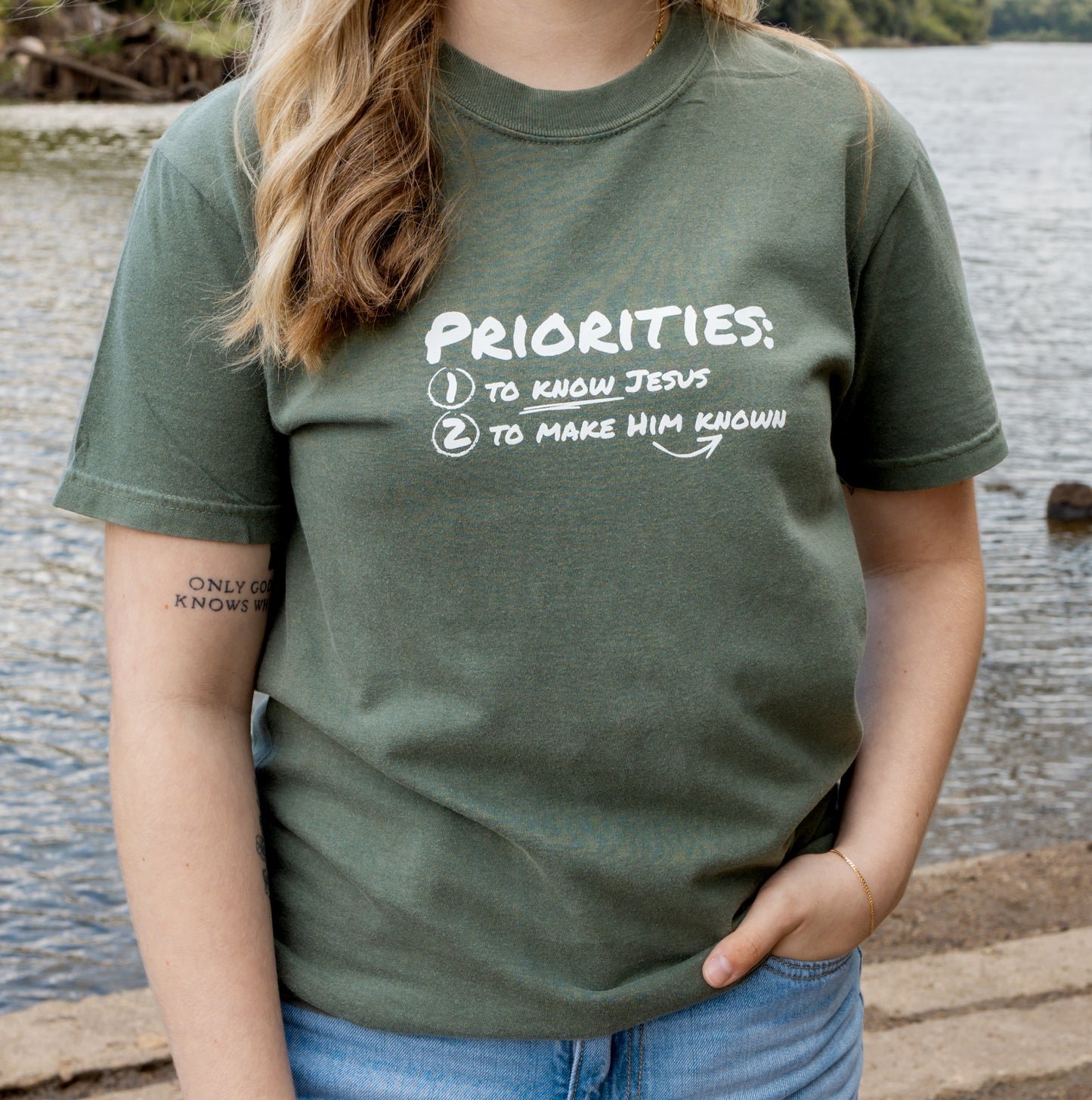 PRIORITIES TEE