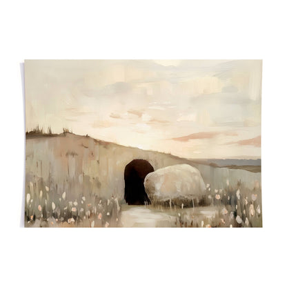 He is Risen - Easter art print