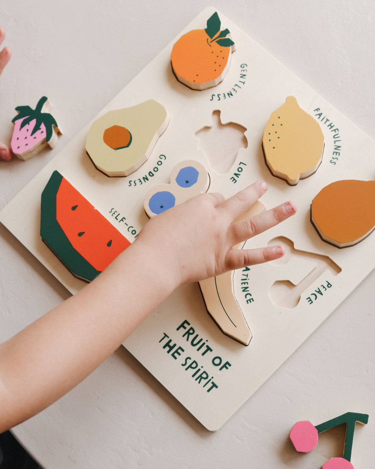 Fruit of the Spirit Wooden Puzzle