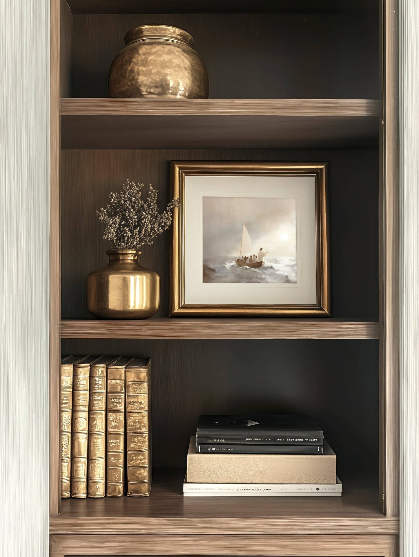 Jesus Calms The Storm - Print