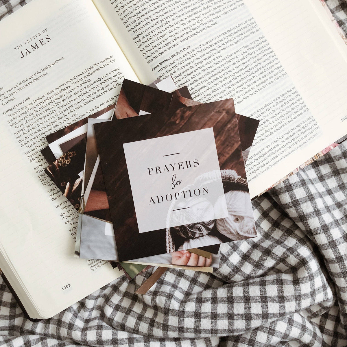 Prayers for Adoption Verse Card Set