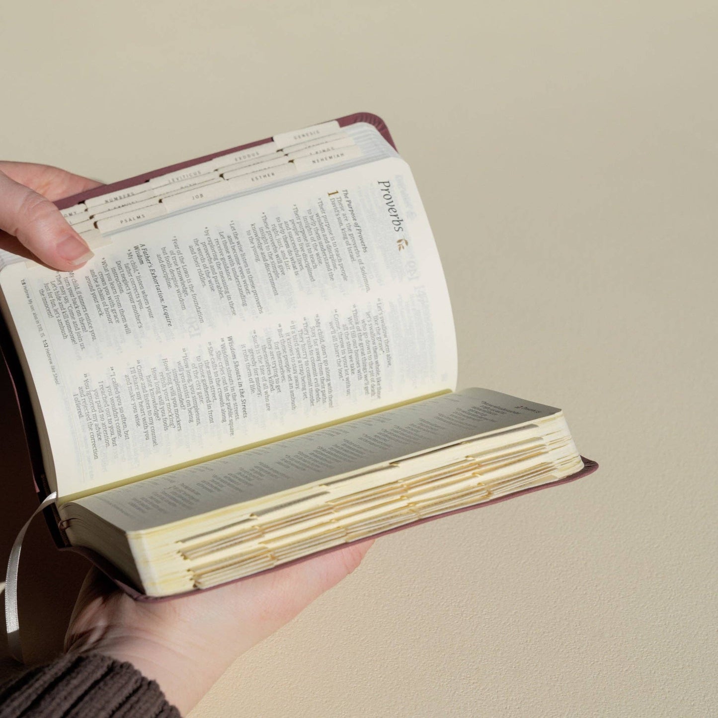 Bible Tabs: Black Foiling