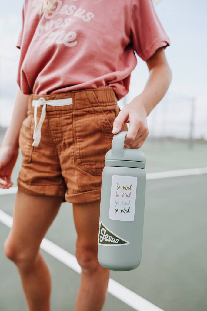 Jesus Pennant Sticker