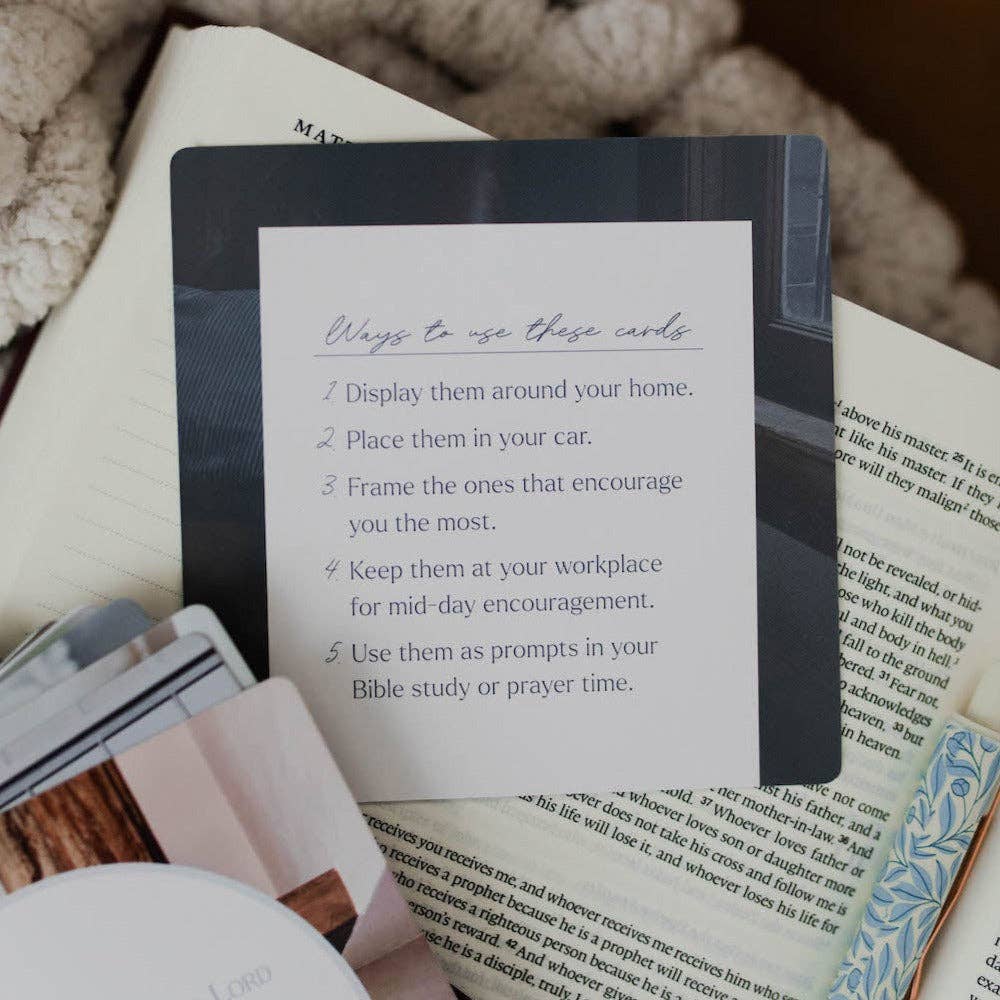 Encouragement for Military Spouses Verse Card Set
