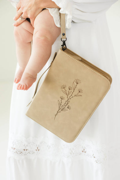 Floral Bible Cover/Case