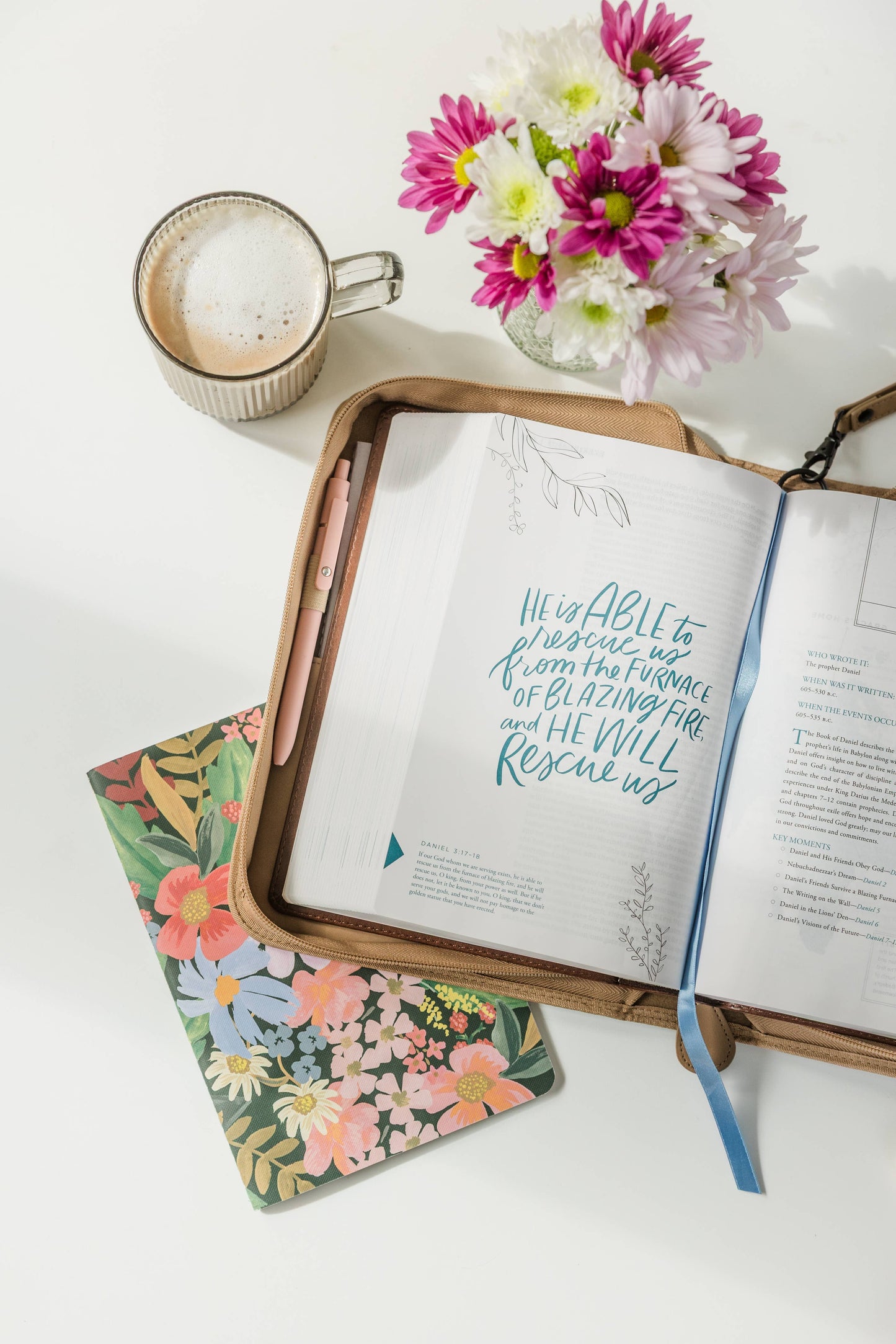 Floral Bible Cover/Case