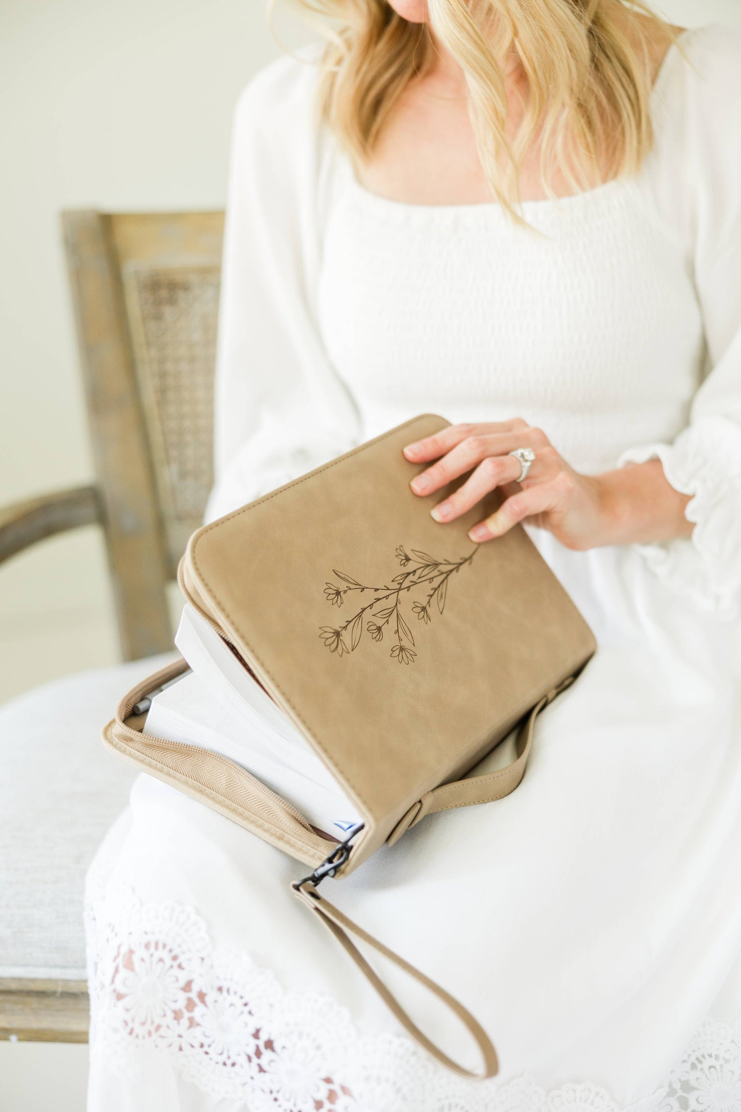 Floral Bible Cover/Case