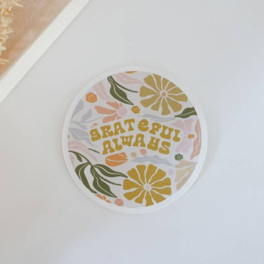 Grateful Always Decal