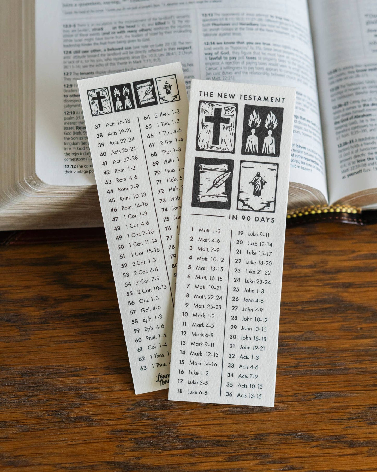 The New Testament in 90 Days Bookmark