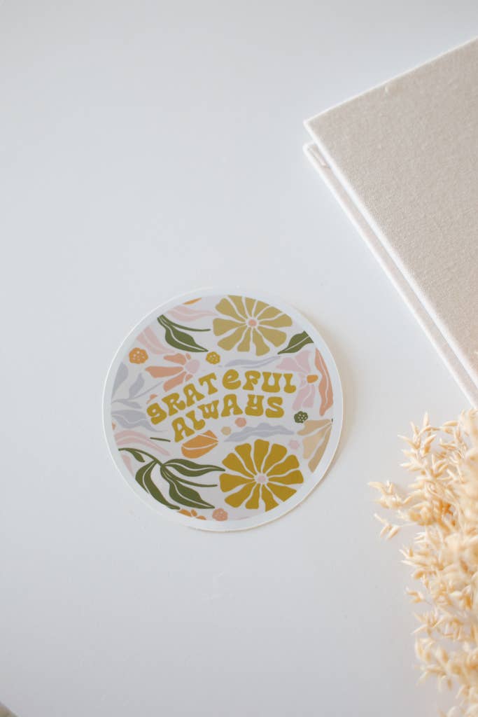 Grateful Always Decal