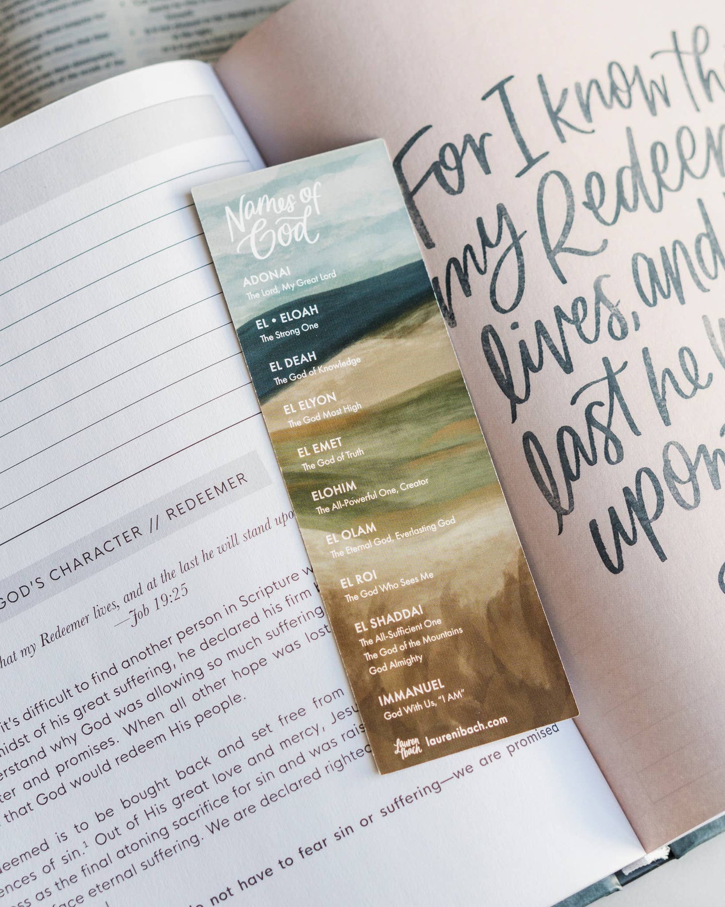 Names of God Bookmark