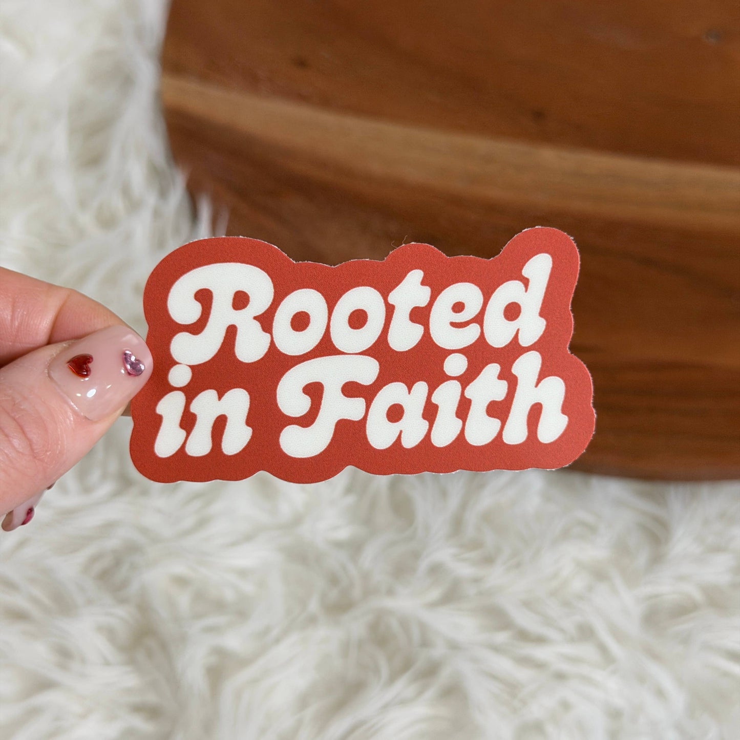 Rooted In Faith Sticker