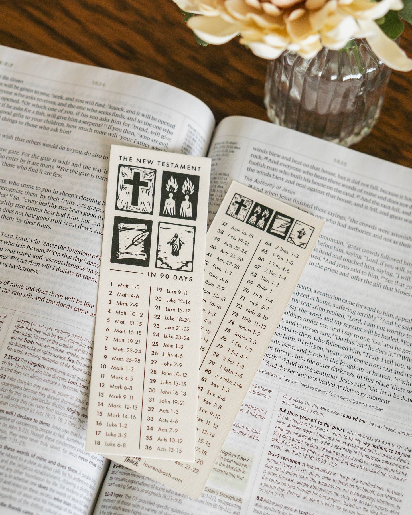The New Testament in 90 Days Bookmark