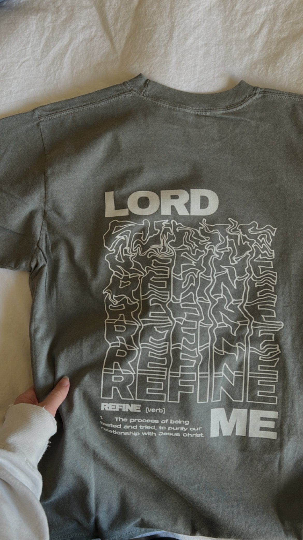 LORD REFINE ME TEE