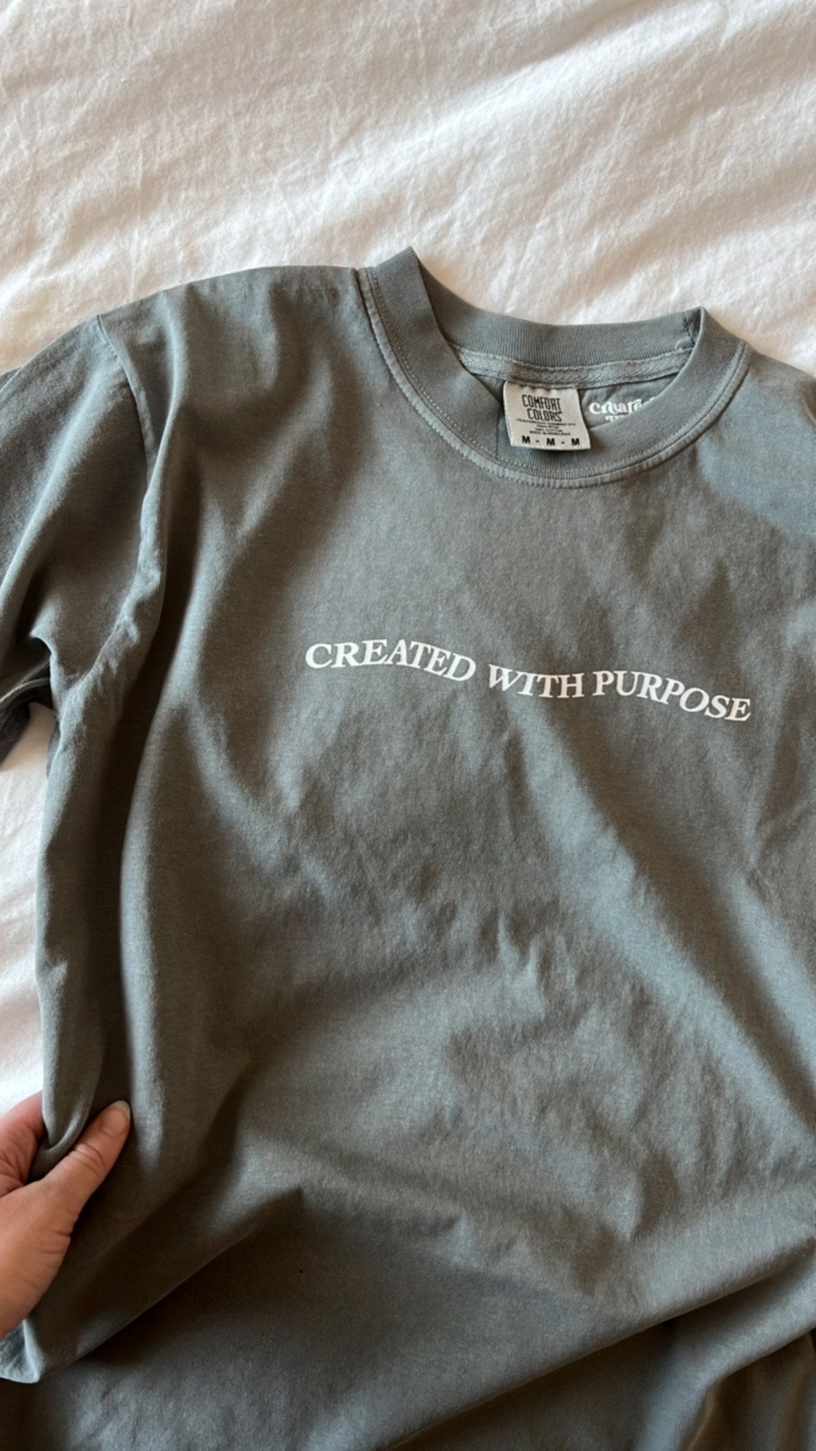 CREATED WITH PURPOSE TEE