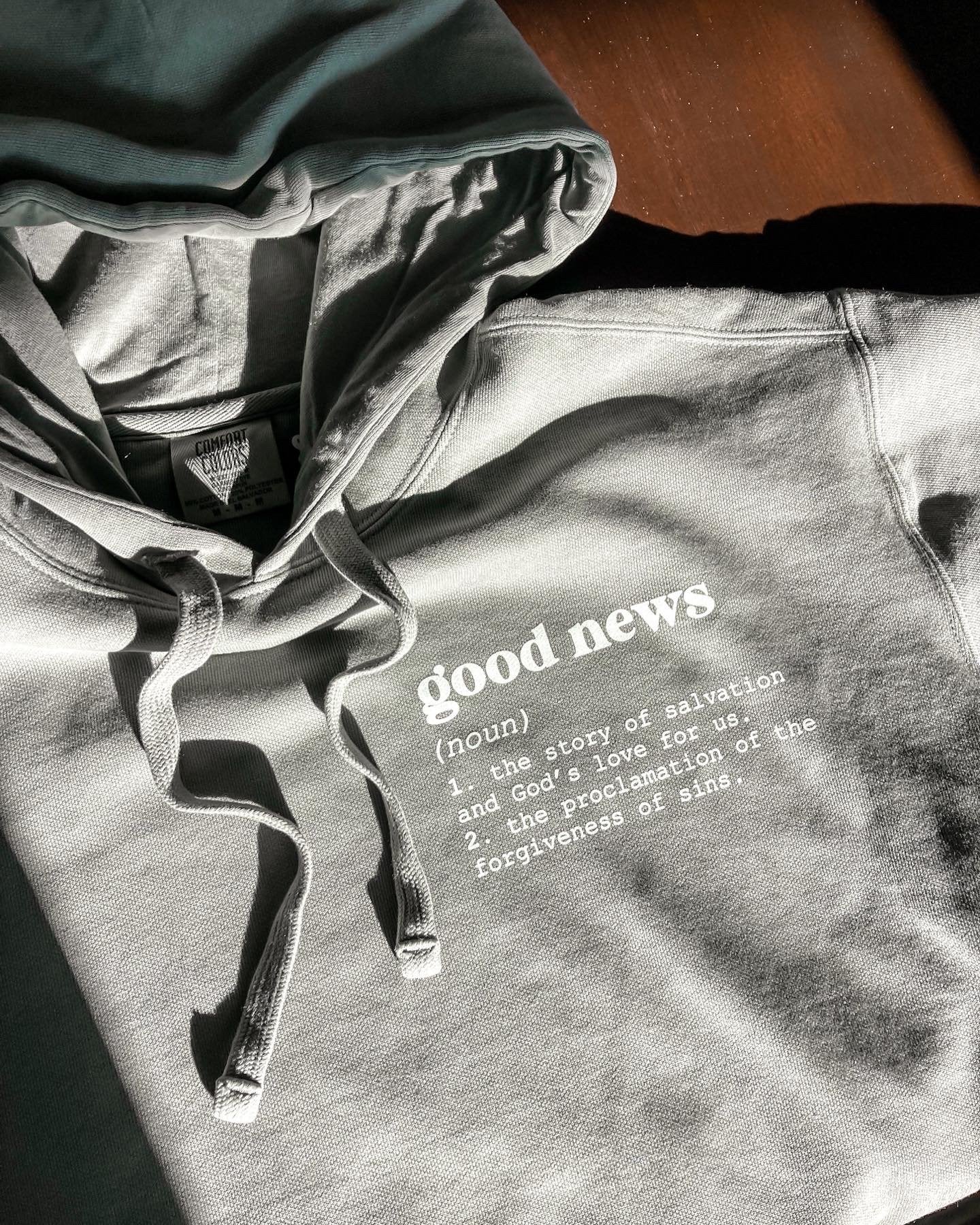 GOOD NEWS HOODIE