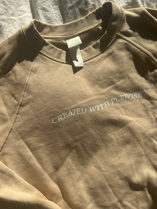 Created With Purpose Crewneck - Medium