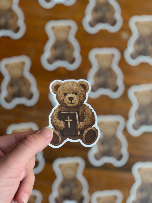 TEDDY BEAR STICKER