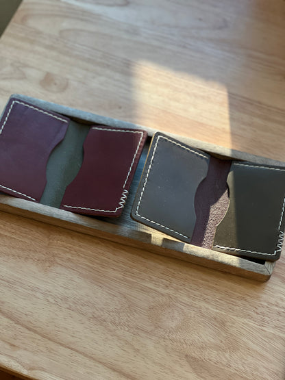Slim Fold - Handcrafted Full Grain Leather Wallet