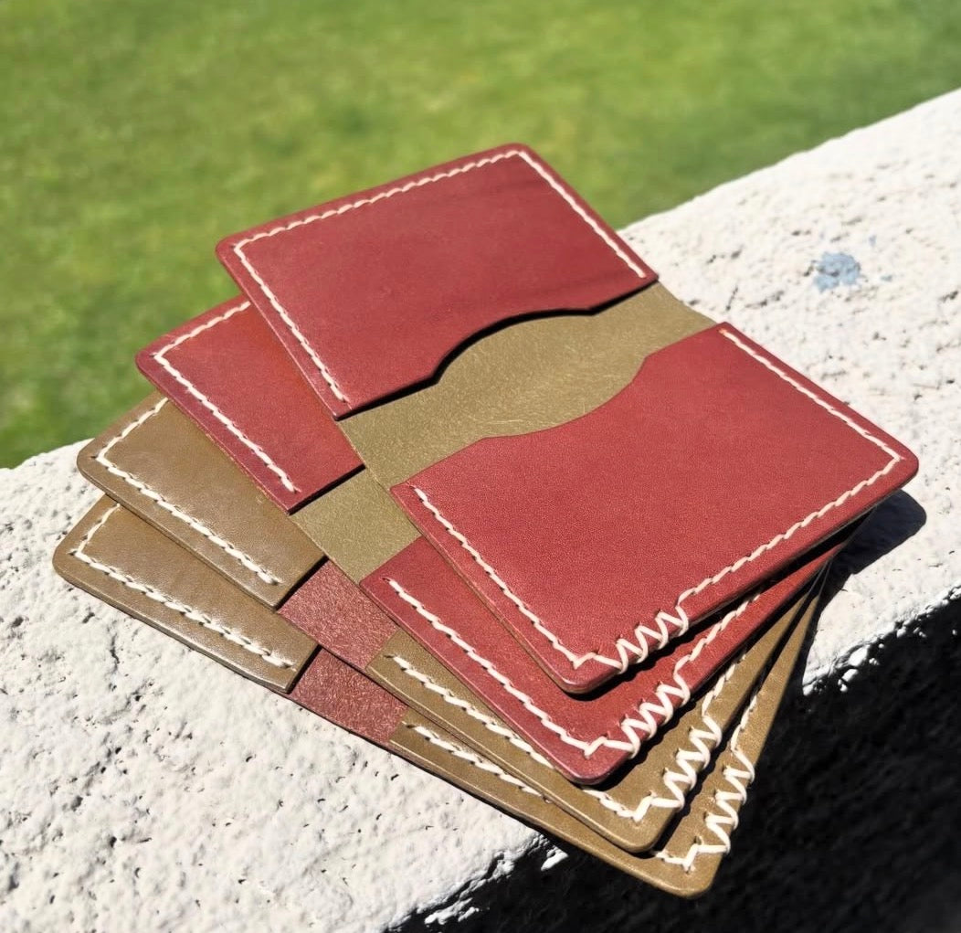 Slim Fold - Handcrafted Full Grain Leather Wallet