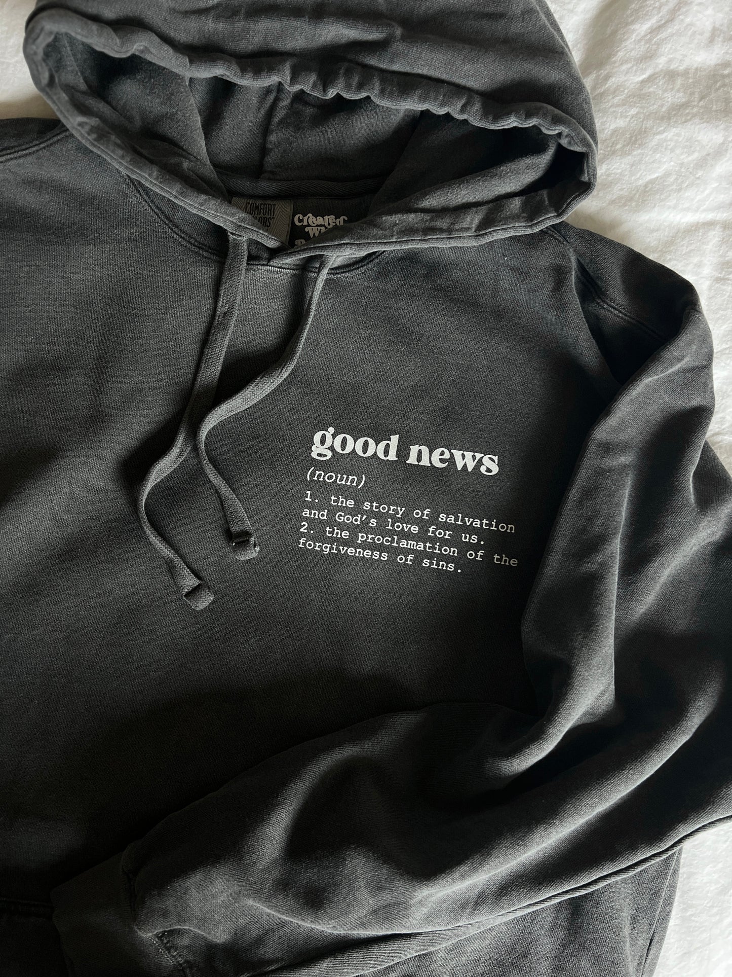 GOOD NEWS HOODIE