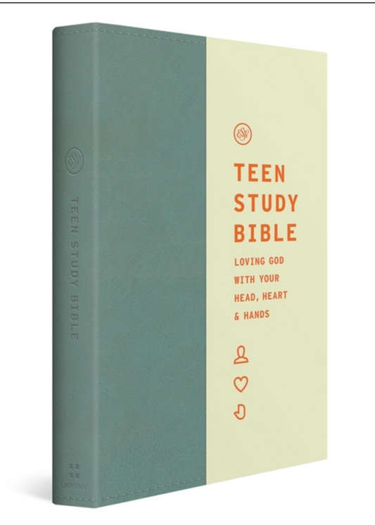 ESV Teen Study Bible (Trutone, Seaside Blue)