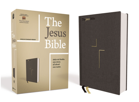 The Jesus Bible, ESV Edition - Grey