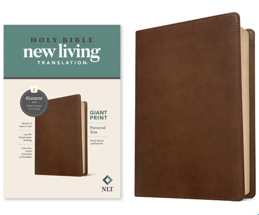 NLT Personal Size Giant Print Bible