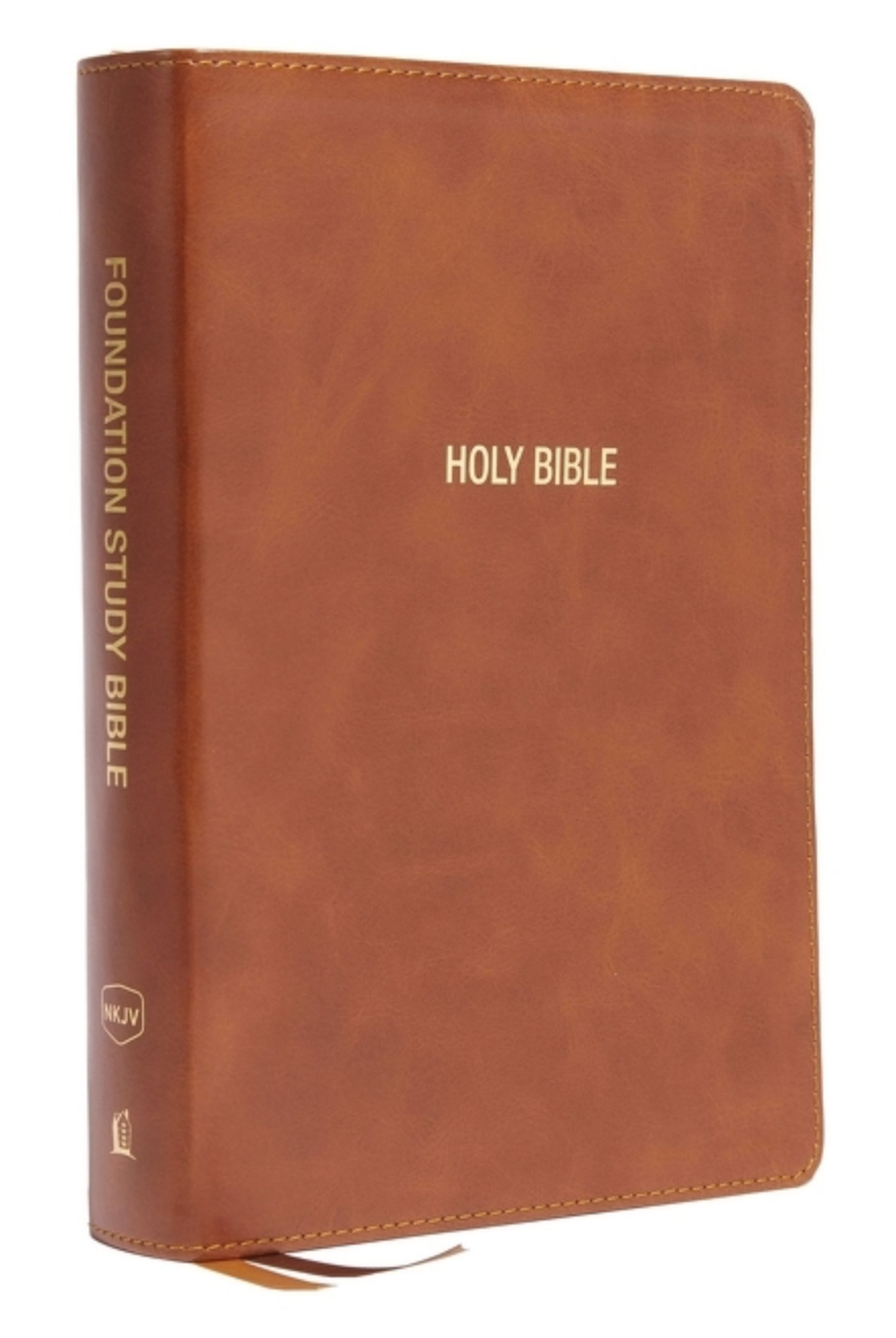 Nkjv, Foundation Study Bible, Large Print