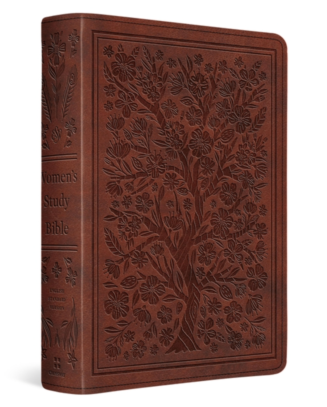 ESV Women's Study Bible (Trutone, Chestnut, Almond Tree Design)