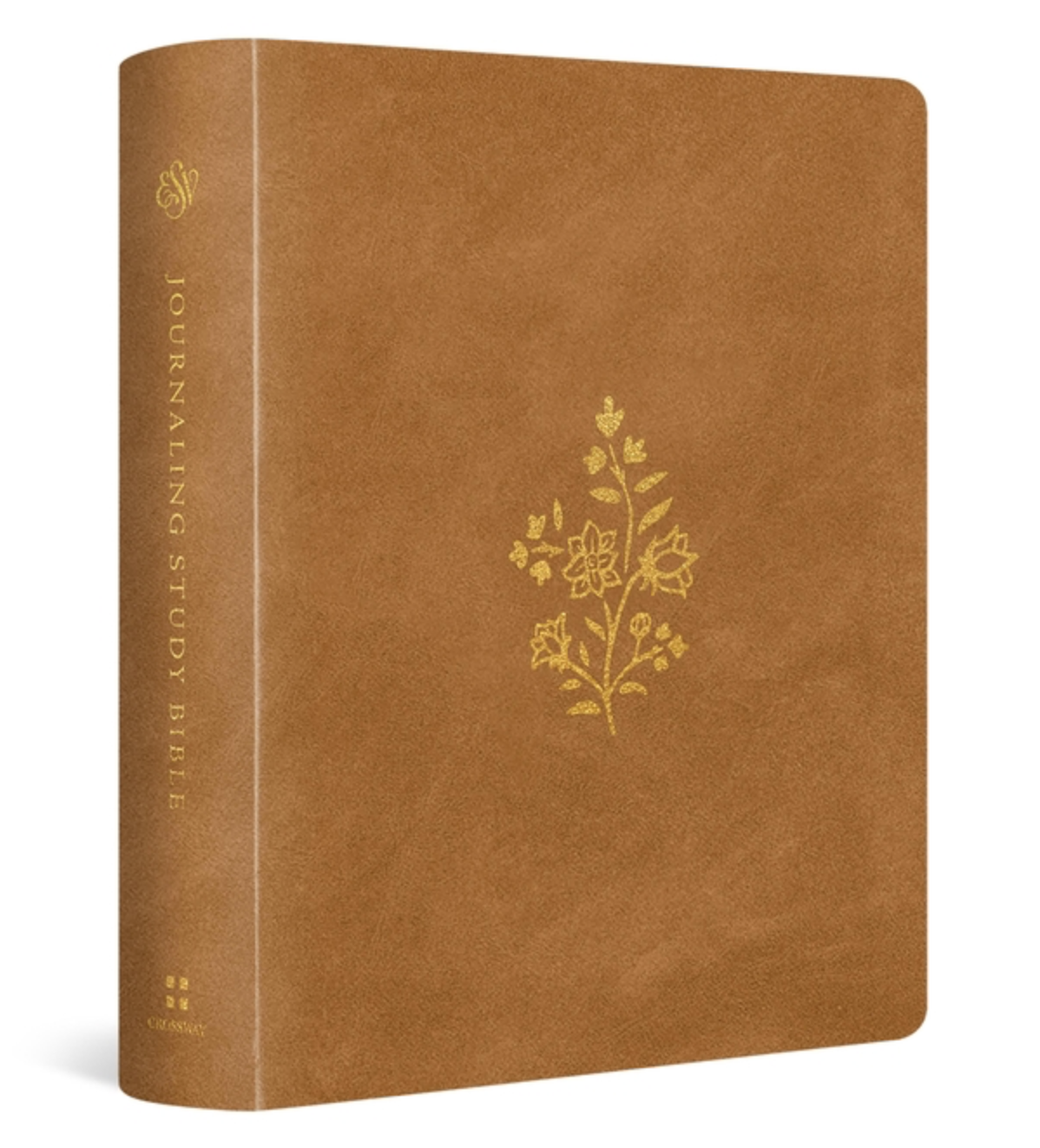 ESV Journaling Study Bible (Trutone Over Board, Nubuck Caramel)