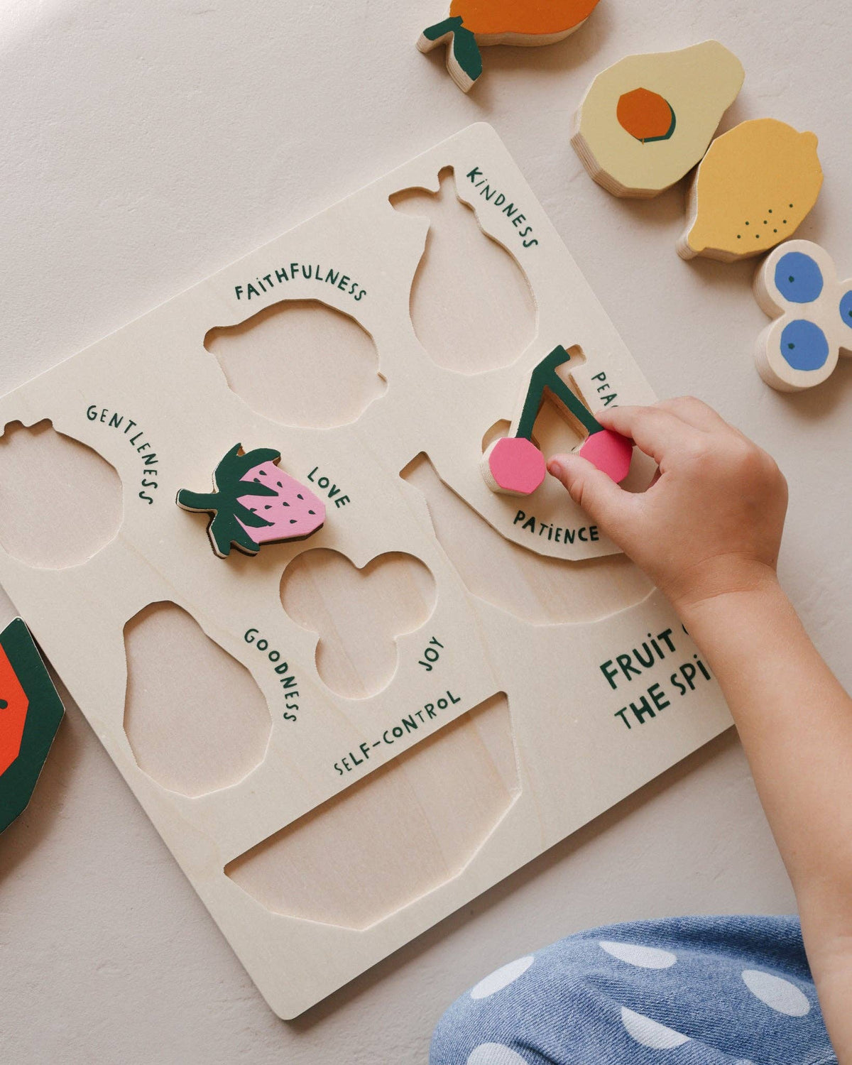 Fruit of the Spirit Wooden Puzzle