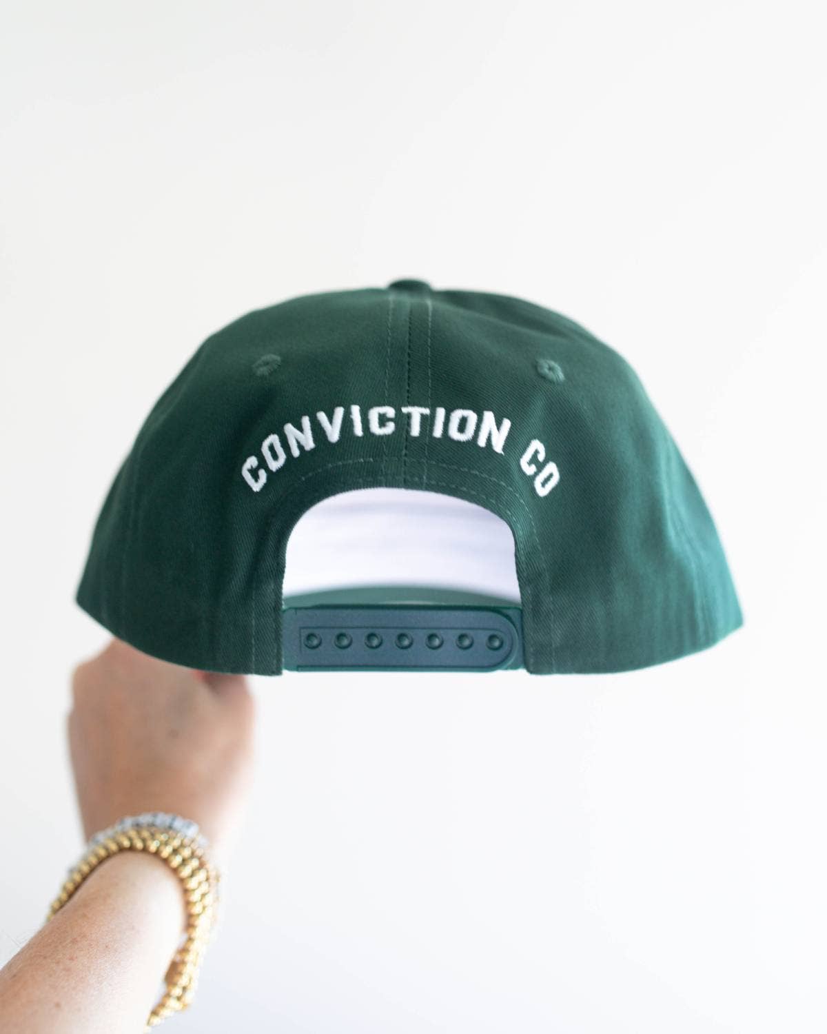 Raising Disciples Hat - Dark Green & White