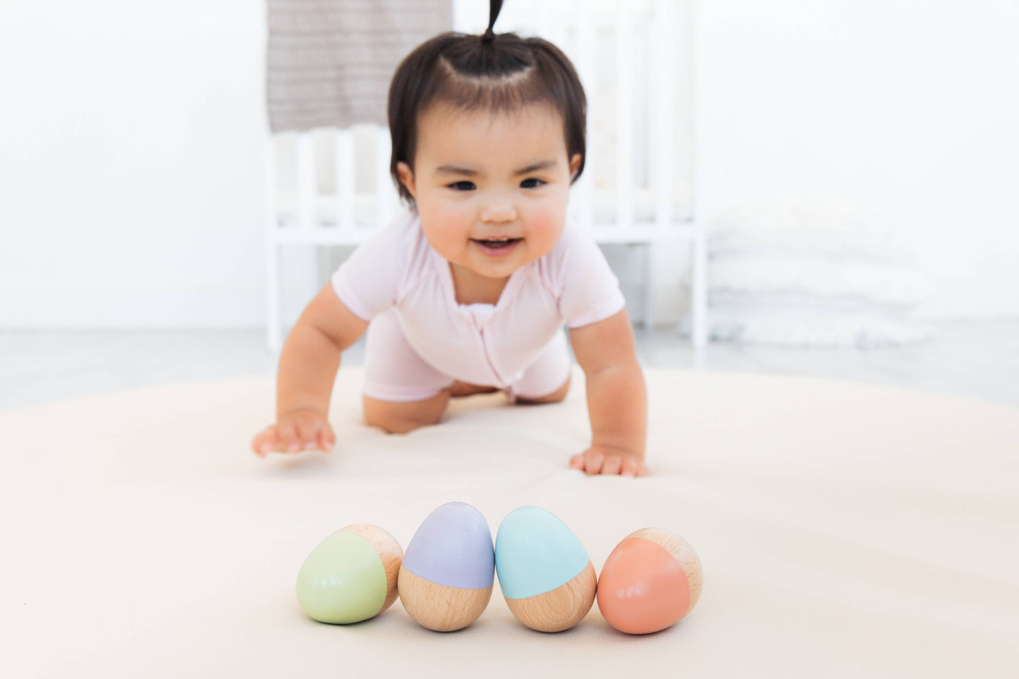 Wooden Egg Shakers Toy