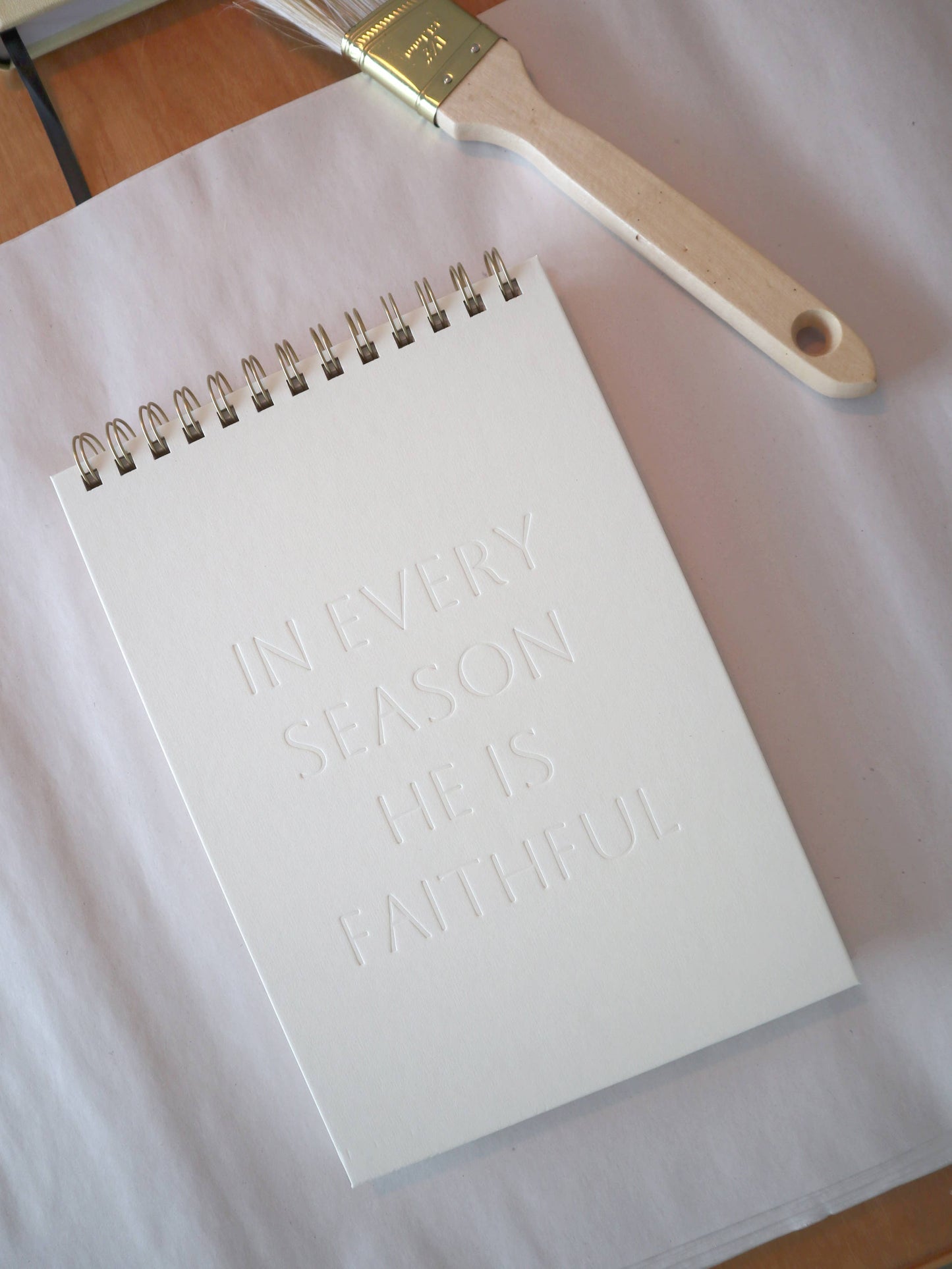 In Every Season Letterpress Notebook