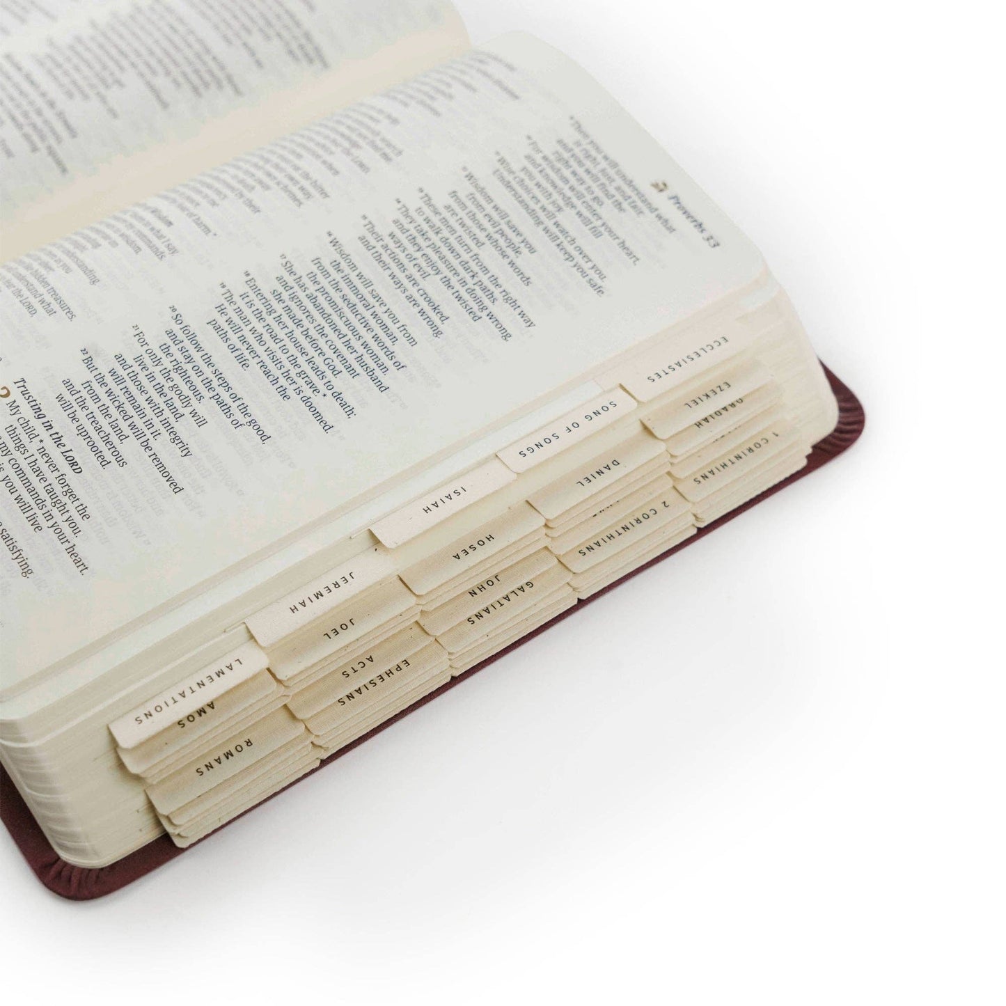 Bible Tabs: Black Foiling