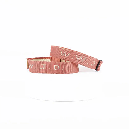 Bracelet - WWJD Terracotta
