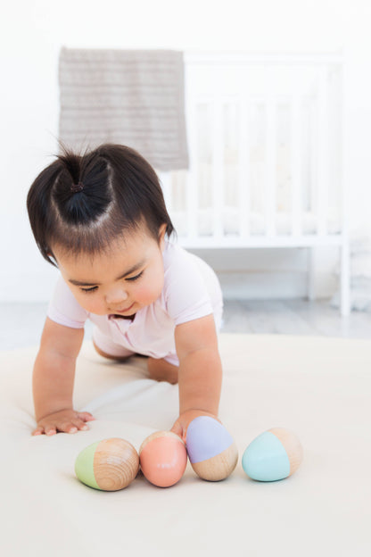 Wooden Egg Shakers Toy