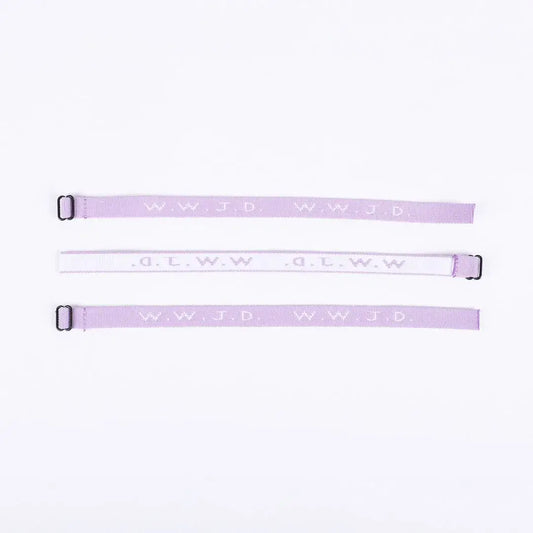 Bracelet - WWJD Lavender